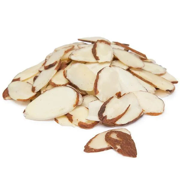 Almonds - Sliced and Natural Raw: 25LB Case