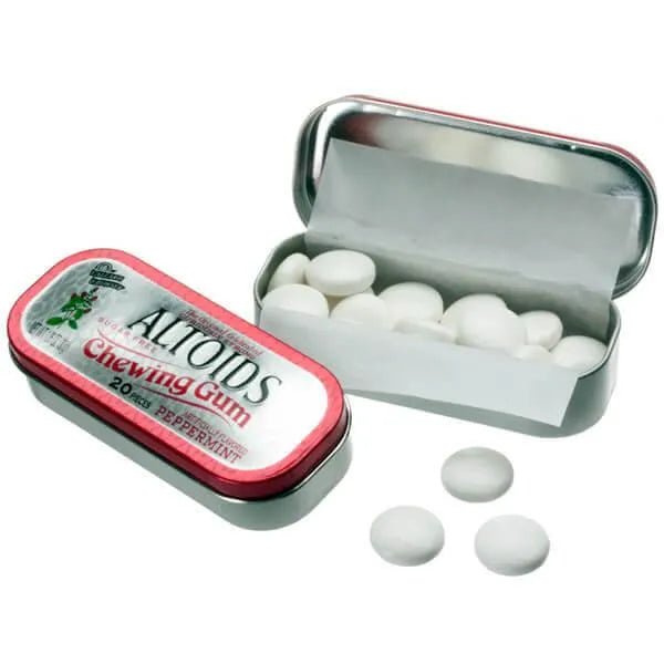 Altoids Sugar Free Peppermint Gum Tins: 6-Piece Pack