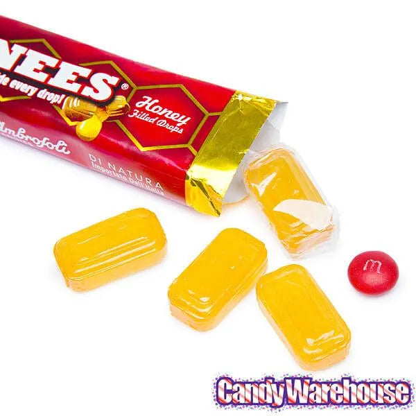 Ambrosoli Honees Honey Filled Candy Drops 10-Piece Packs: 24-Piece Box