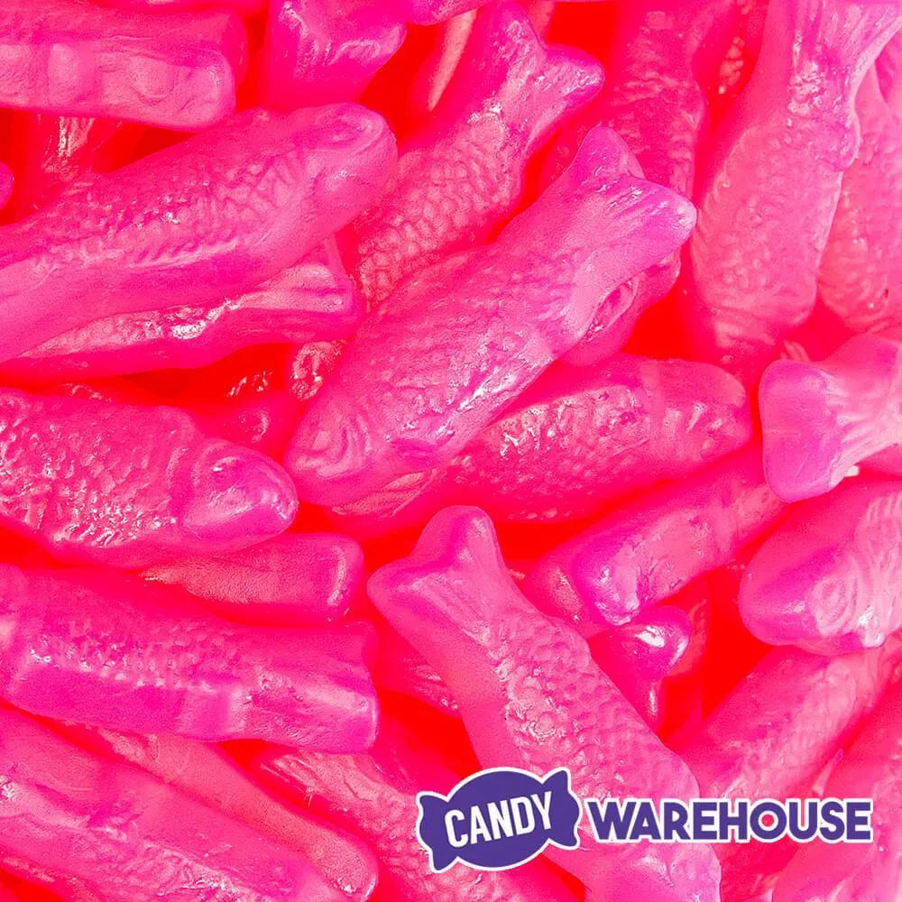 American Fish Chewy Candy - Pink: 16-Ounce Bag