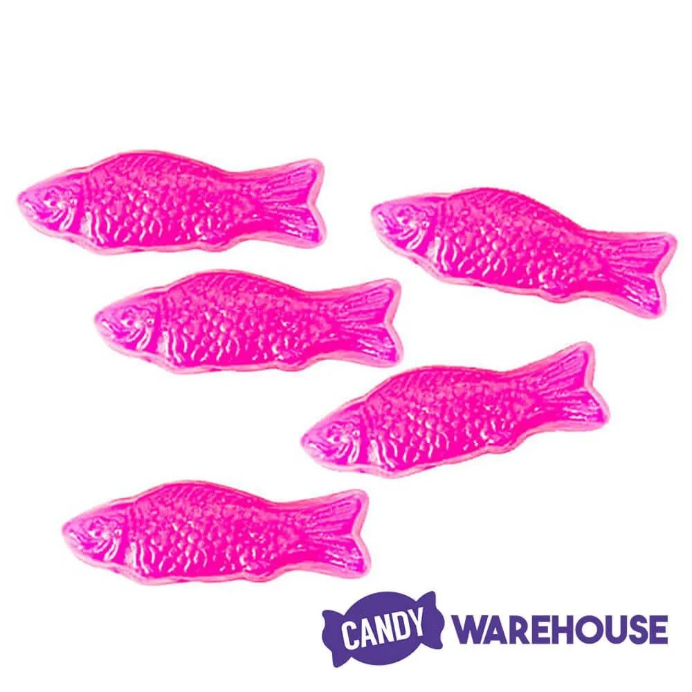 American Fish Chewy Candy - Pink: 16-Ounce Bag