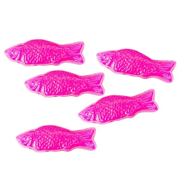 American Fish Chewy Candy - Pink: 5LB Bag