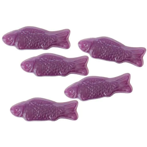 American Fish Chewy Candy - Purple: 5LB Bag