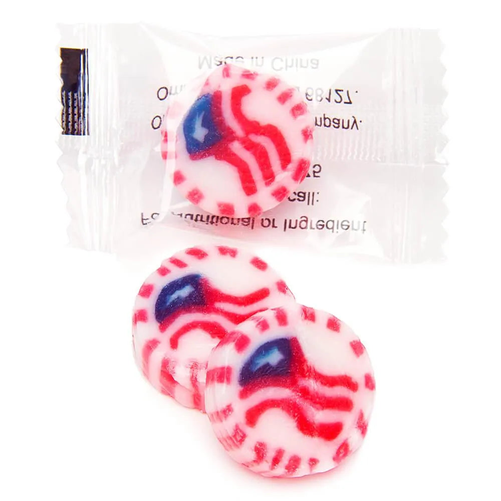 American Flag Hard Candy: 100-Piece Bag