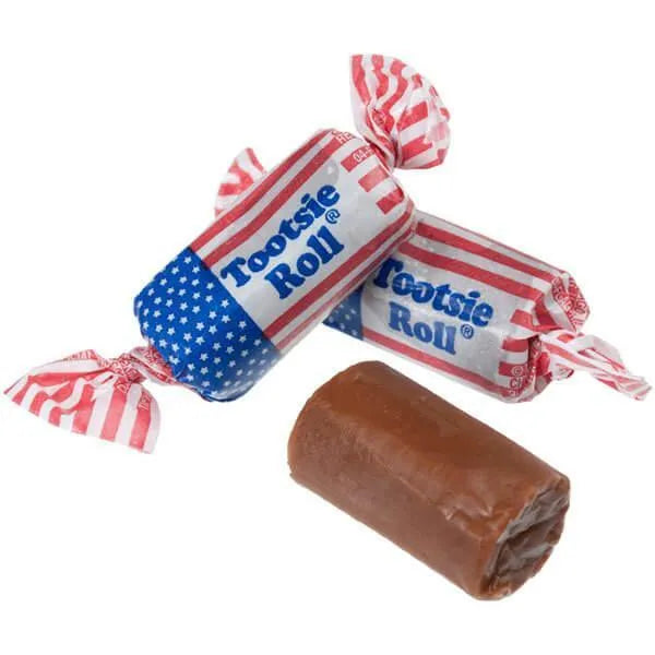 American Flag Tootsie Rolls: 30LB Case