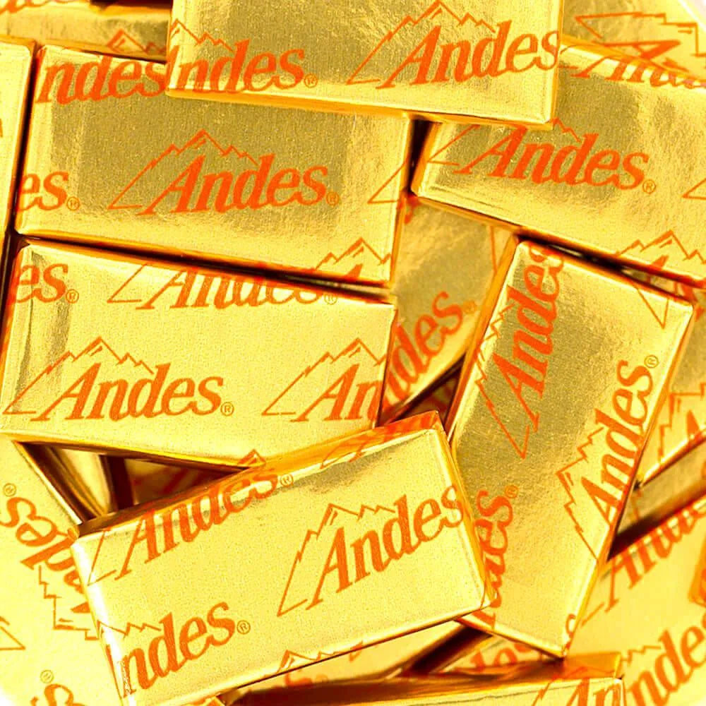 Andes Mints Butter Toffee Chocolates: 28-Piece Box