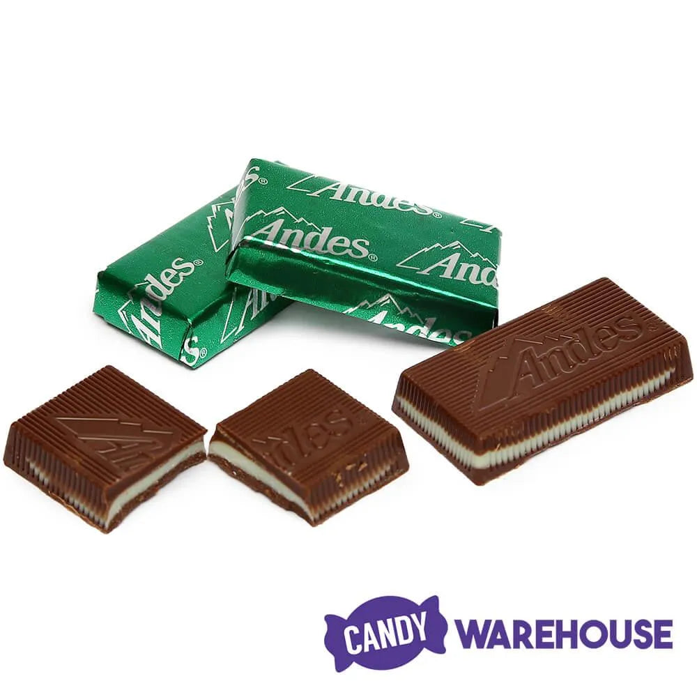 Andes Mints Creme De Menthe Chocolate Candy: 12-Piece Case