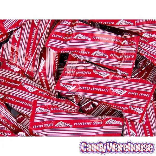 Andes Mints Peppermint Crunch Candy: 25-Piece Bag