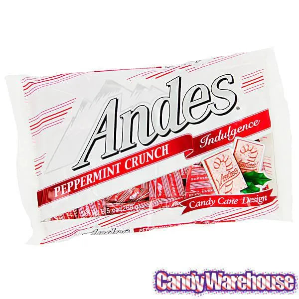 Andes Mints Peppermint Crunch Candy: 25-Piece Bag