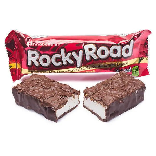 Annabelle's Rocky Road Candy Bars: 24-Piece Box