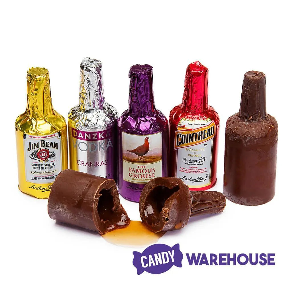 Anthon Berg Chocolate Liquor Bottles: 4-Piece Box