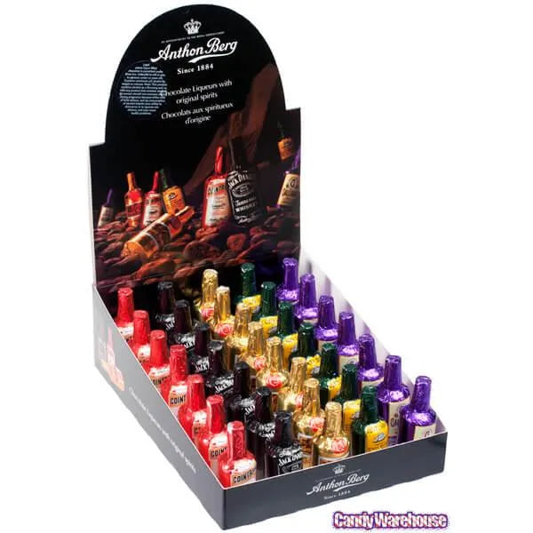 Anthon Berg Liquor Filled Chocolate Bottles: 36-Piece Display