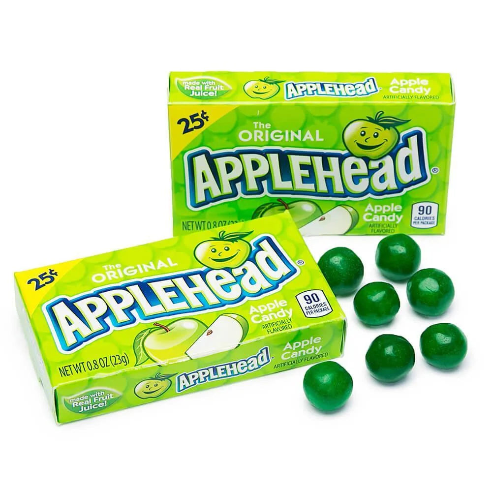 Applehead Candy Mini Packs: 24-Piece Box