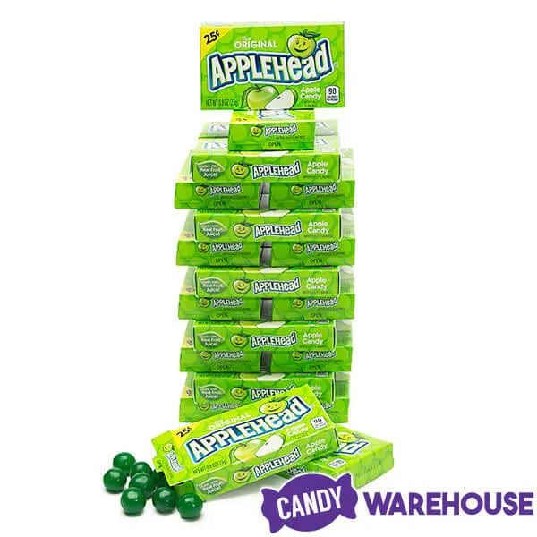 Applehead Candy Mini Packs: 24-Piece Box