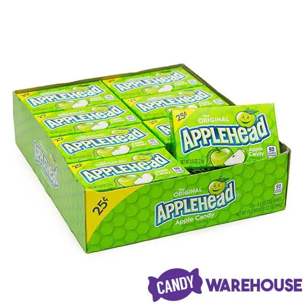 Applehead Candy Mini Packs: 24-Piece Box