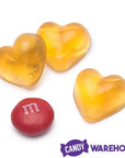 Apricot Hearts Gummy Candy: 500G Bag