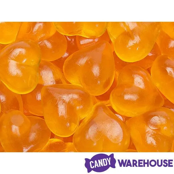 Apricot Hearts Gummy Candy: 500G Bag