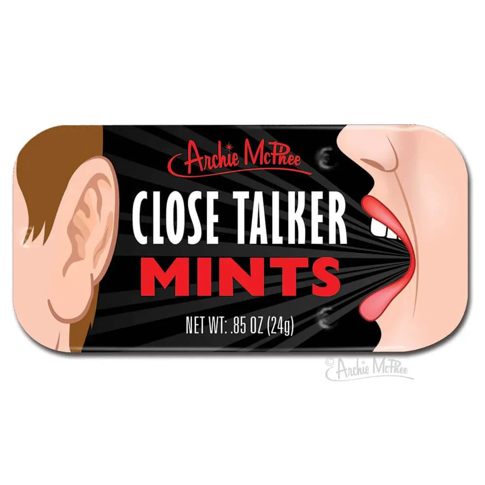 Archie McPhee Close Talker Mints Tin