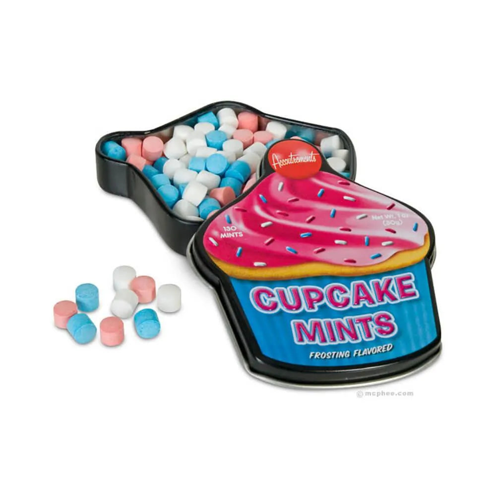 Archie McPhee Cupcake Mints: 1-Ounce Tin