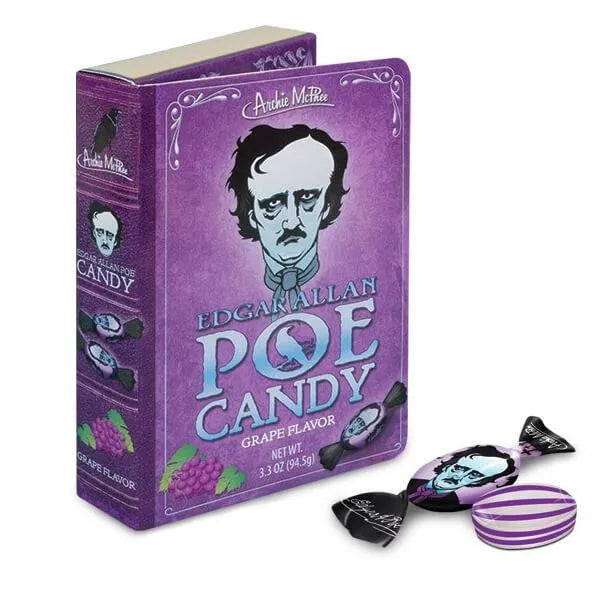 Archie McPhee Edgar Allan Poe Hard Candy Book