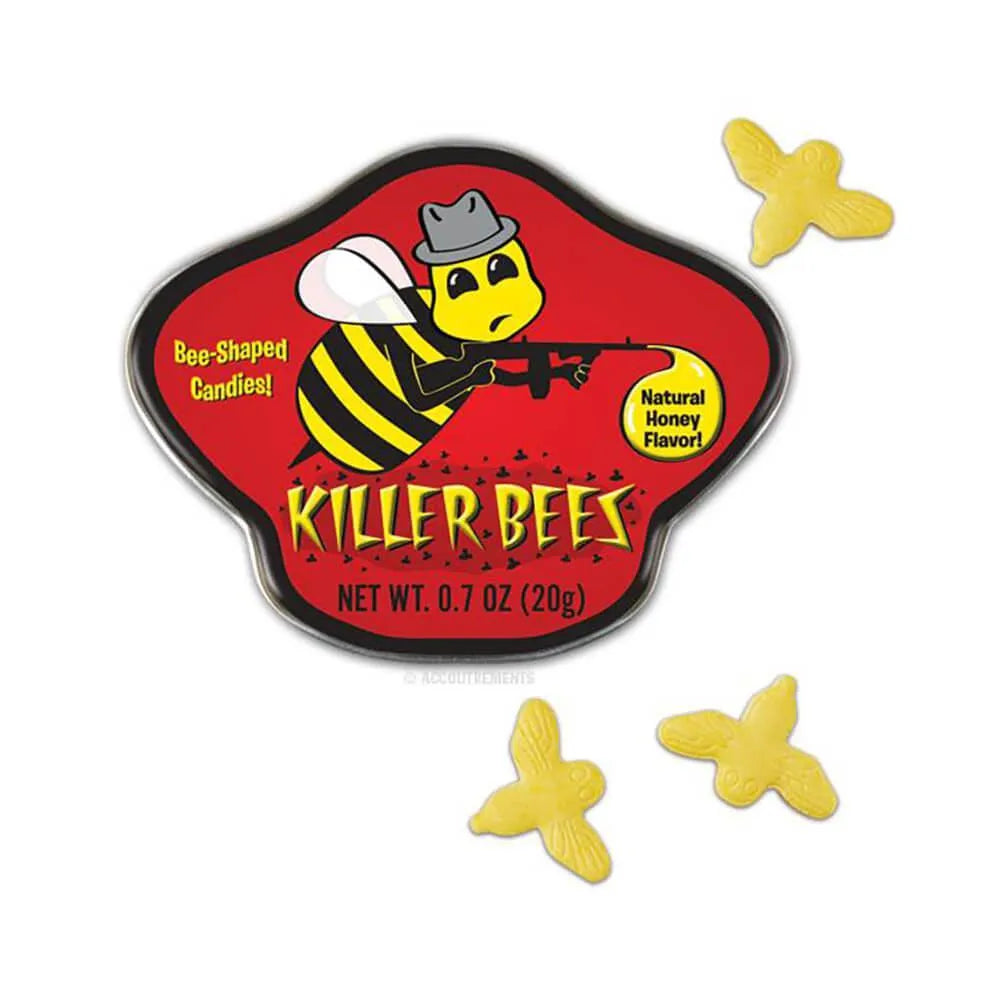 Archie McPhee Killer Bees Candy Tin