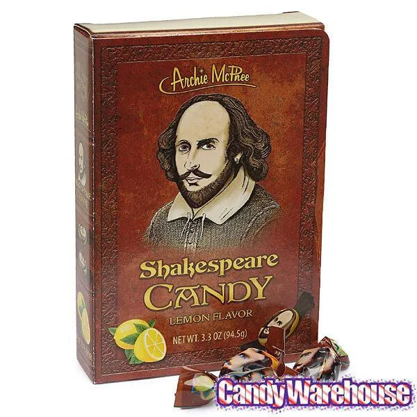 Archie McPhee Shakespeare Hard Candy Book