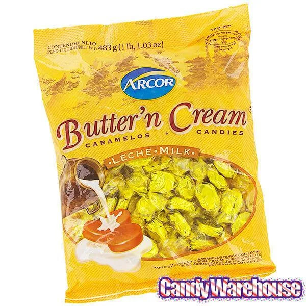 Arcor Butter 'n Cream Hard Candy: 1LB Bag