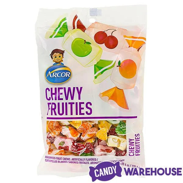 Arcor Chewy Fruities Candy: 6-Ounce Bag