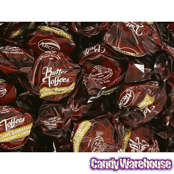 Arcor Coffee Butter Toffee Chewy Candy: 1LB Bag