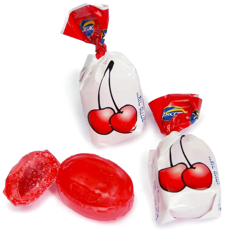 Arcor Cream Filled Cherry Hard Candy: 1LB Bag