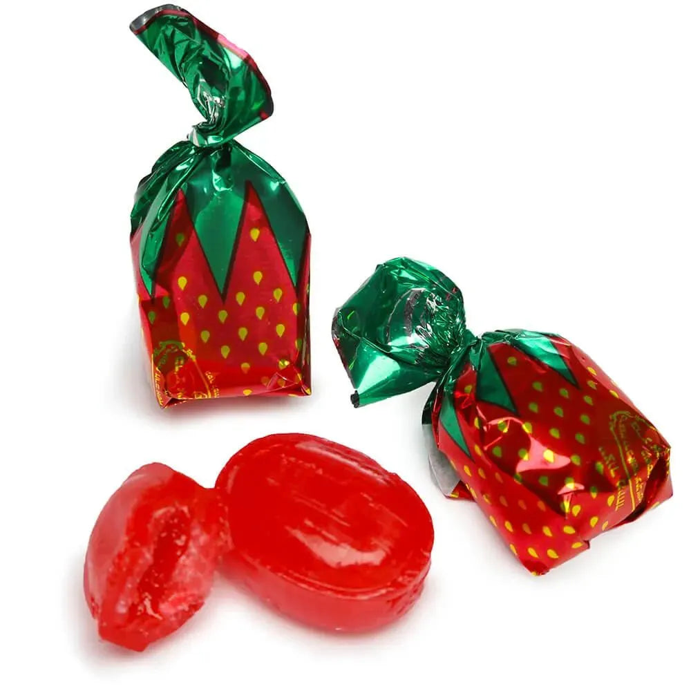 Arcor Strawberry Bon Bons Hard Candy: 6LB Bag