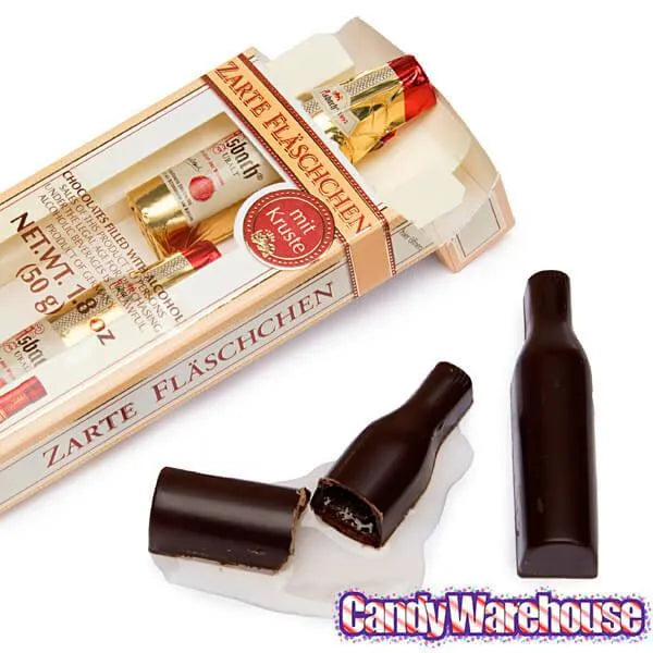 Asbach Brandy Chocolate Bottles: 8-Piece Box