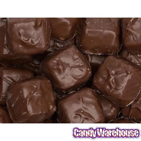 Asher's Chocolate Covered Chocolate Caramels - Milk: 6LB Box