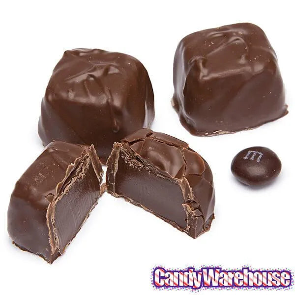 Asher's Chocolate Covered Chocolate Caramels - Milk: 6LB Box