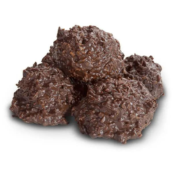 Asher's Dark Chocolate Coconut Clusters: 5LB Box