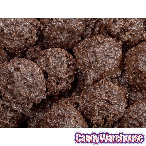 Asher's Dark Chocolate Coconut Clusters: 5LB Box