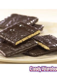 Asher's Dark Chocolate Covered Graham Crackers: 5LB Box