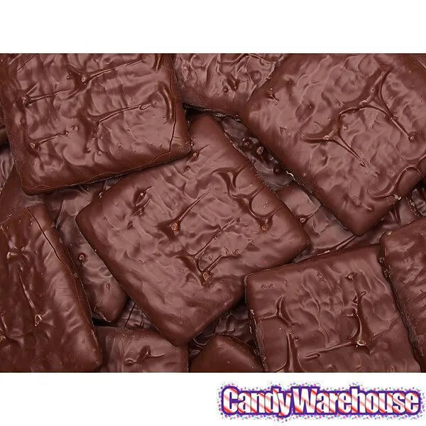 Asher's Dark Chocolate Covered Graham Crackers: 5LB Box