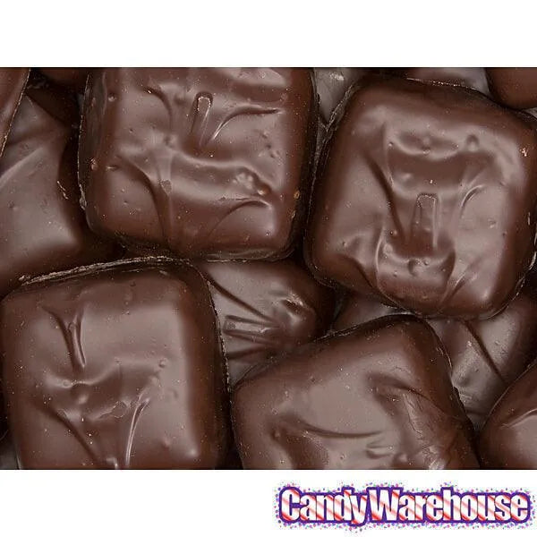 Asher's Dark Chocolate Covered Jumbo Marshmallows: 5LB Box