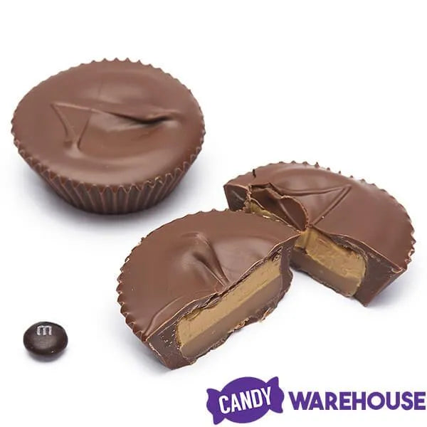 Asher's Giant Chocolate Peanut Butter Caramel Cups: 24-Piece Box