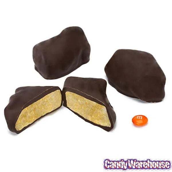 Asher's Honeycomb Sponge Dark Chocolates: 3LB Box