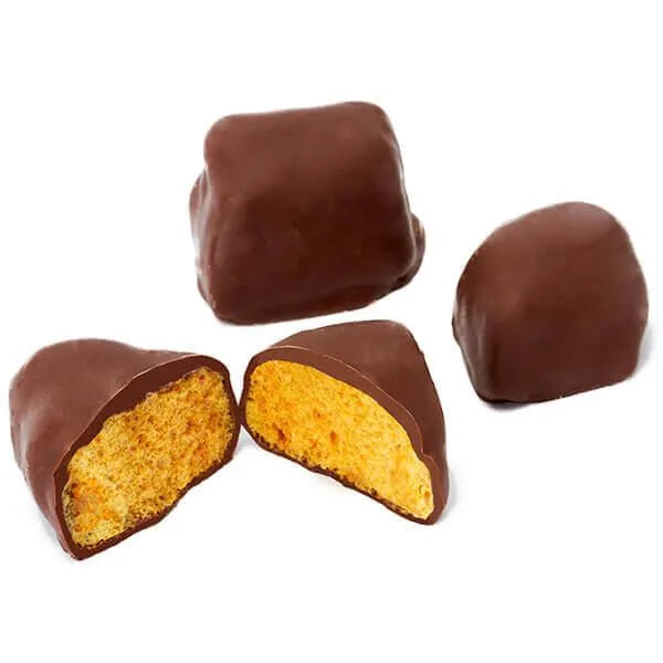 Asher's Honeycomb Sponge Milk Chocolates: 3LB Box