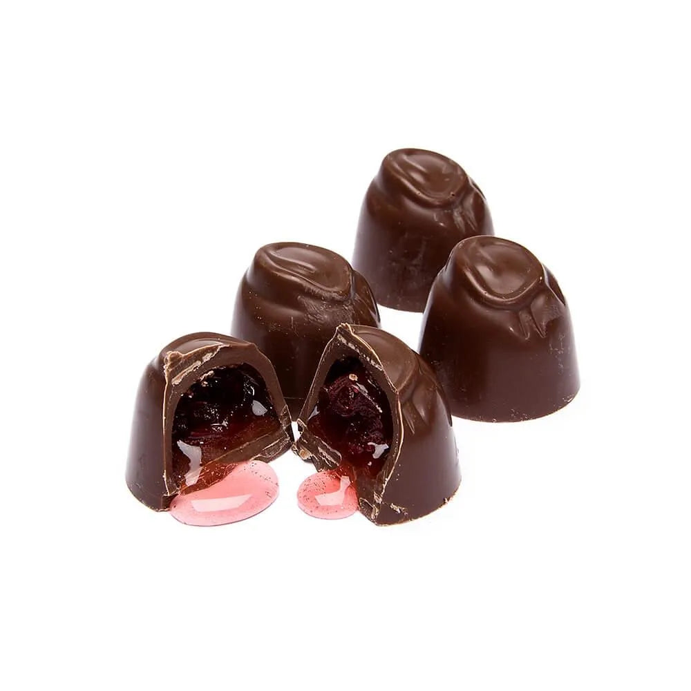 Asher's Milk Chocolate Cherry Cordials Candy: 6LB Box