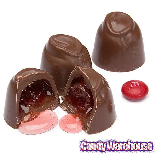 Asher's Milk Chocolate Cherry Cordials Candy: 6LB Box