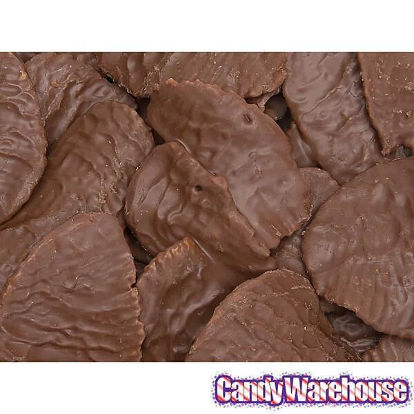 Asher's Milk Chocolate Covered Potato Chips: 3LB Box