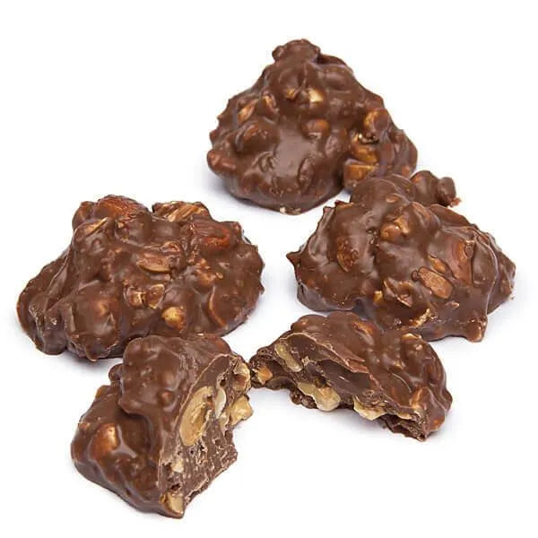 Asher's Milk Chocolate Peanut Clusters Candy: 5LB Box