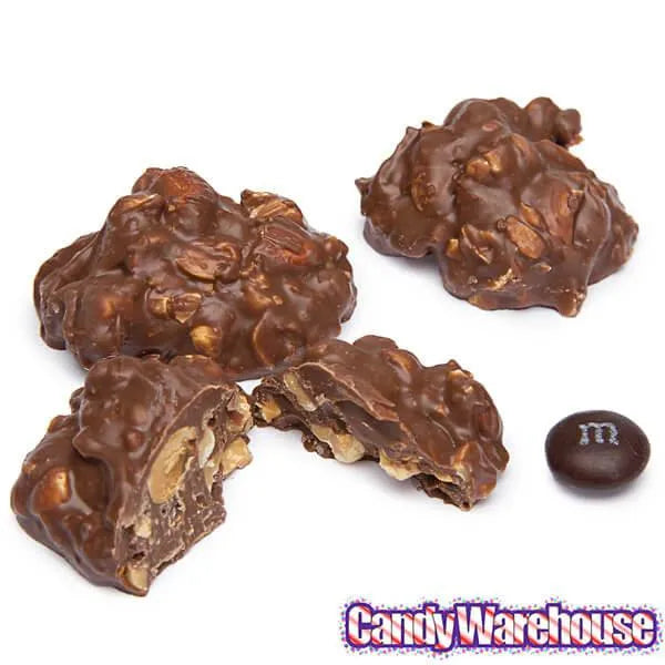 Asher's Milk Chocolate Peanut Clusters Candy: 5LB Box