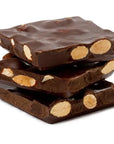 Asher's Sugar Free Dark Chocolate Almond Bark: 6LB Box