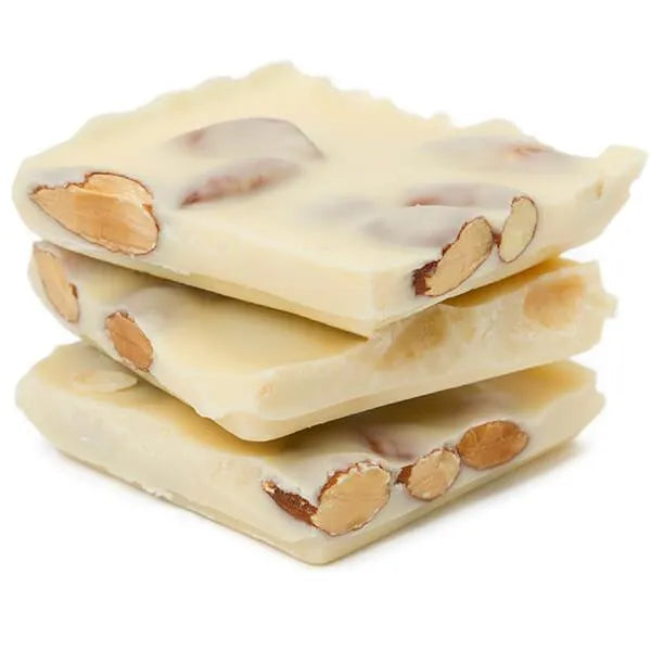 Asher's Sugar Free White Chocolate Almond Bark: 6LB Box