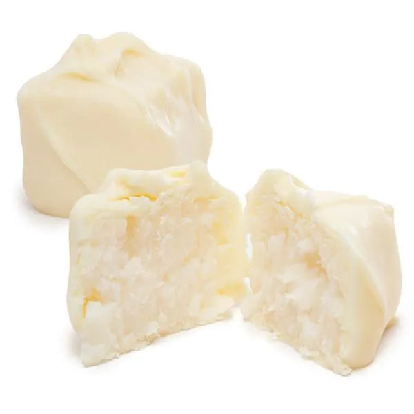 Asher's White Chocolate Coconut Bon Bons: 6LB Box